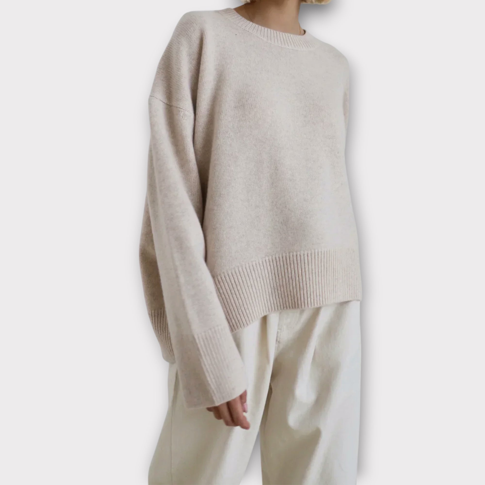 Linèa™ | Pull Oversize en Sucre Filé