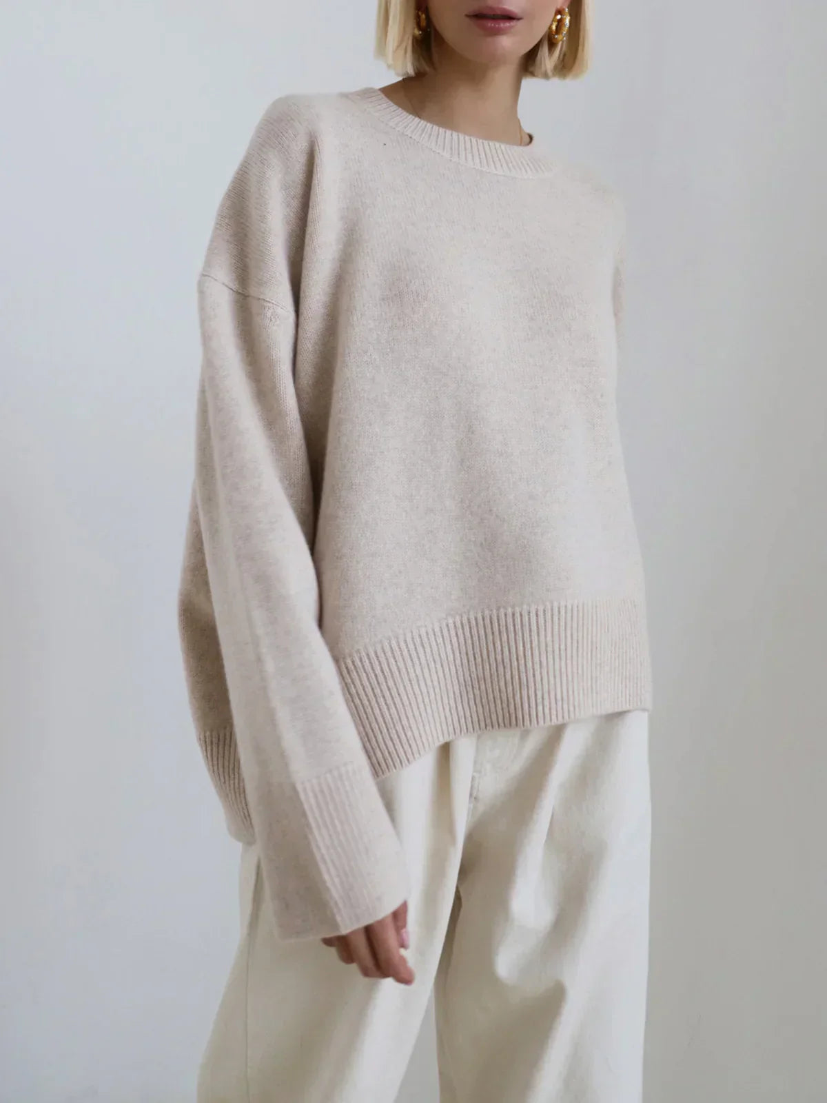 Linèa™ | Pull Oversize en Sucre Filé