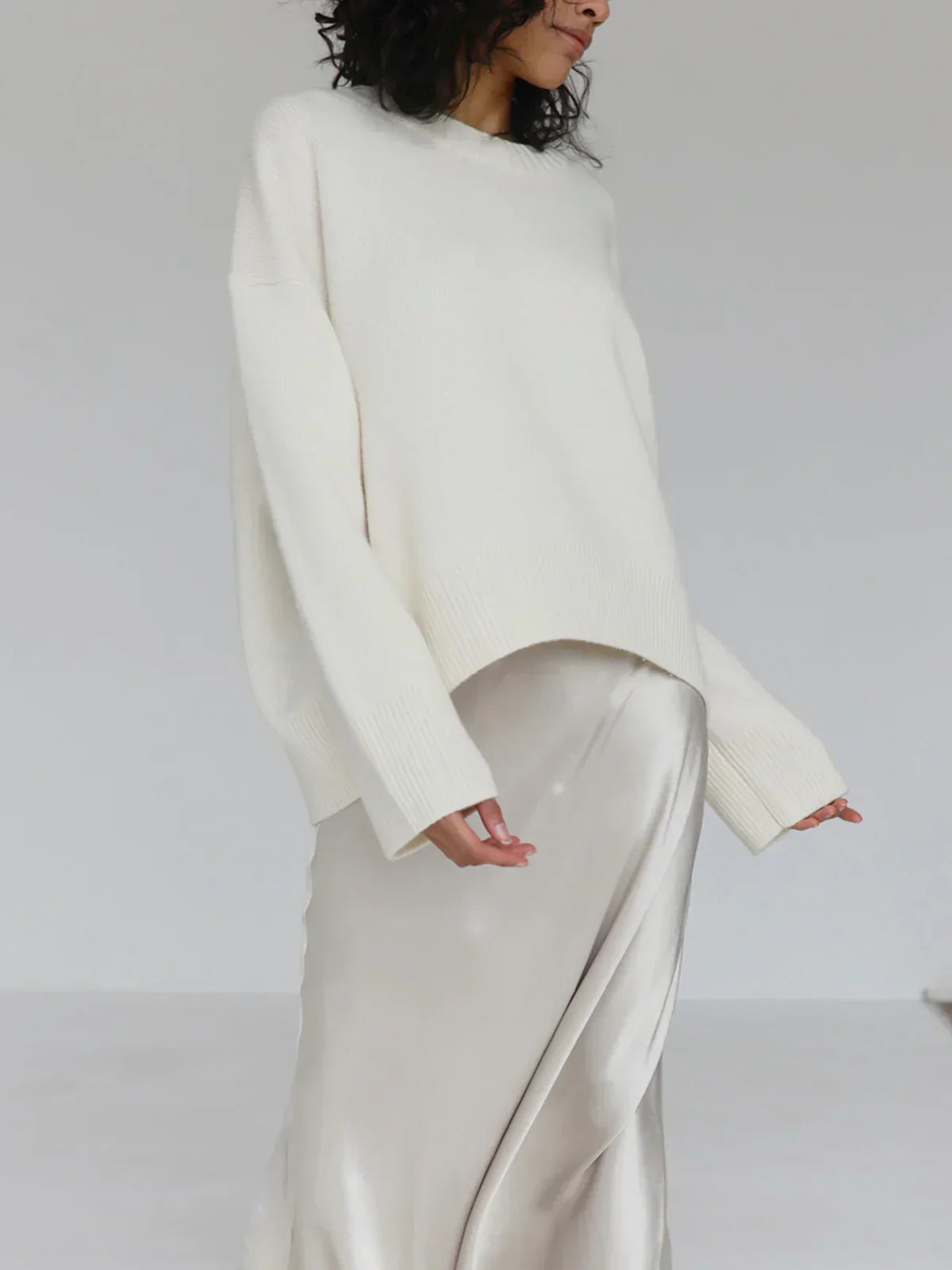 Linèa™ | Pull Oversize en Sucre Filé