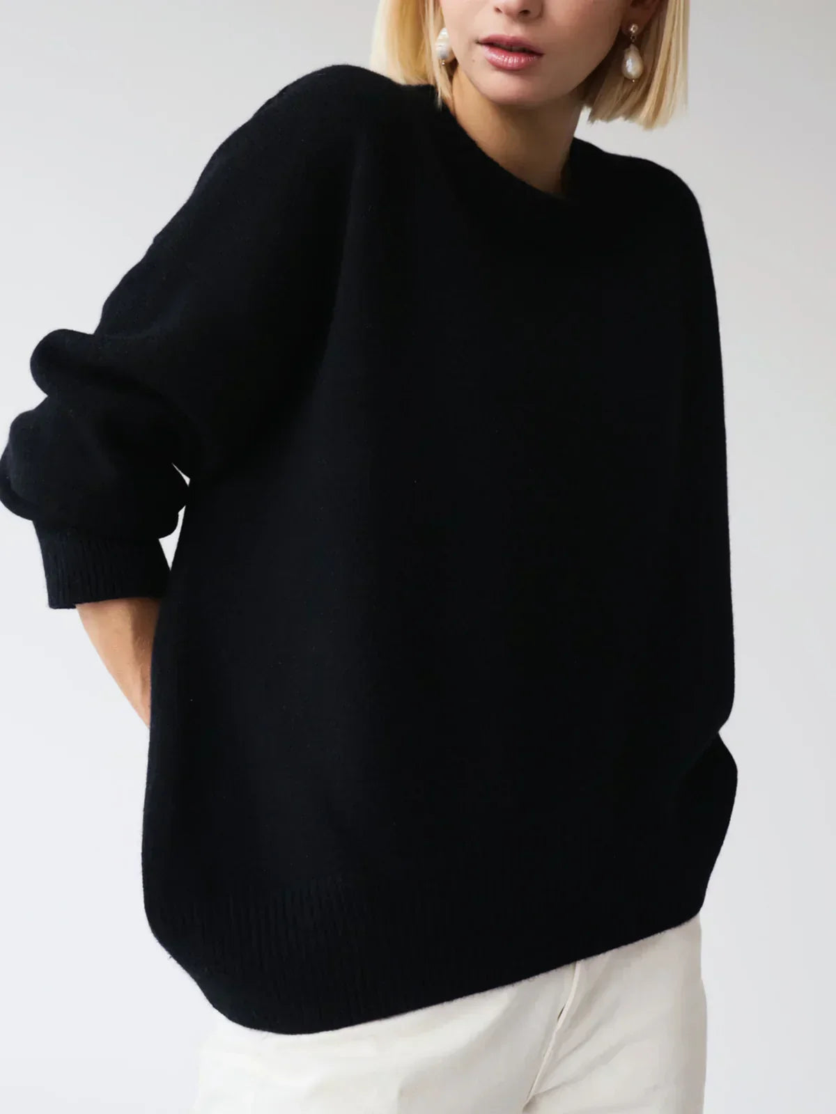 Linèa™ | Pull Oversize en Sucre Filé