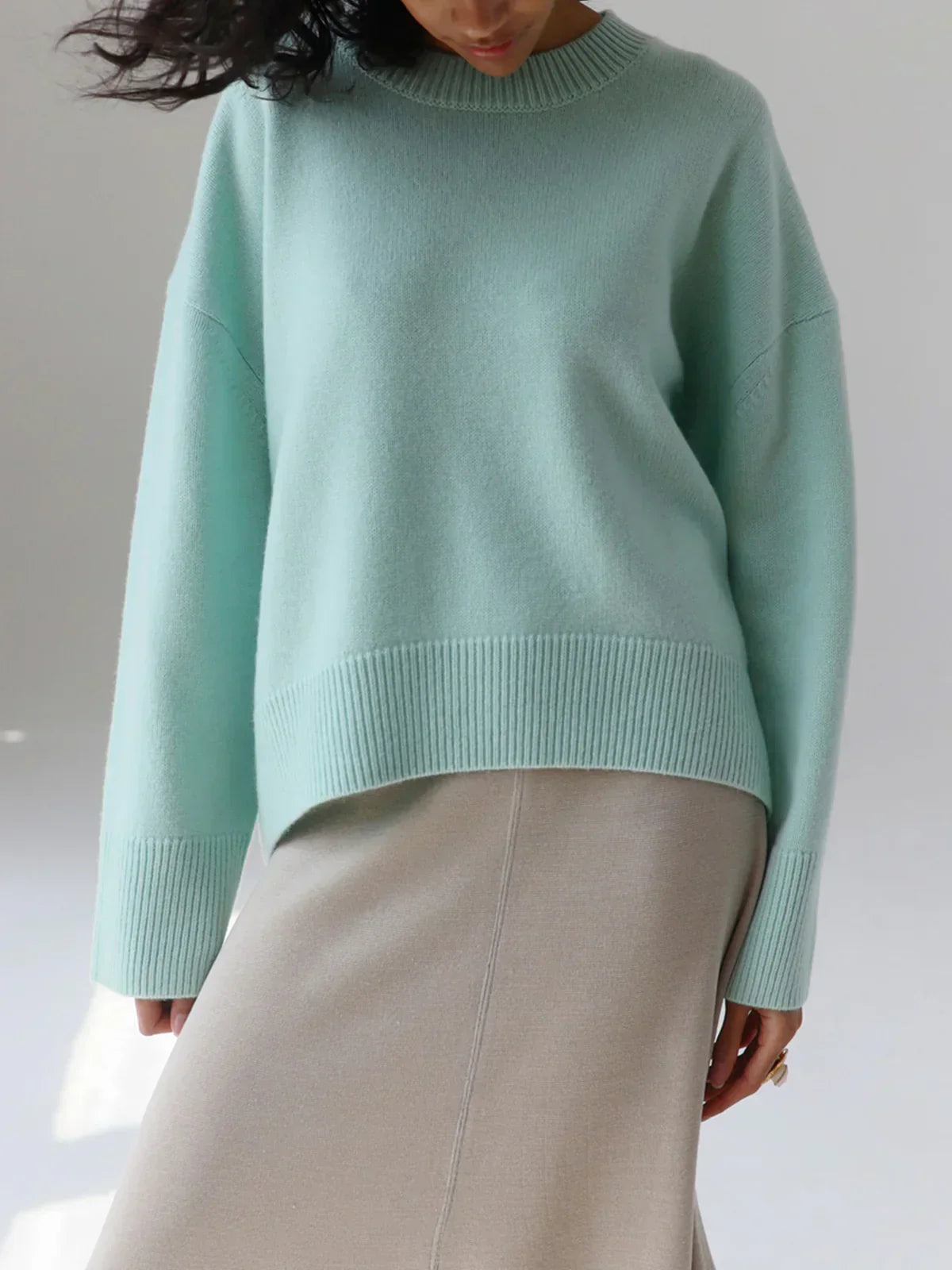 Linèa™ | Pull Oversize en Sucre Filé