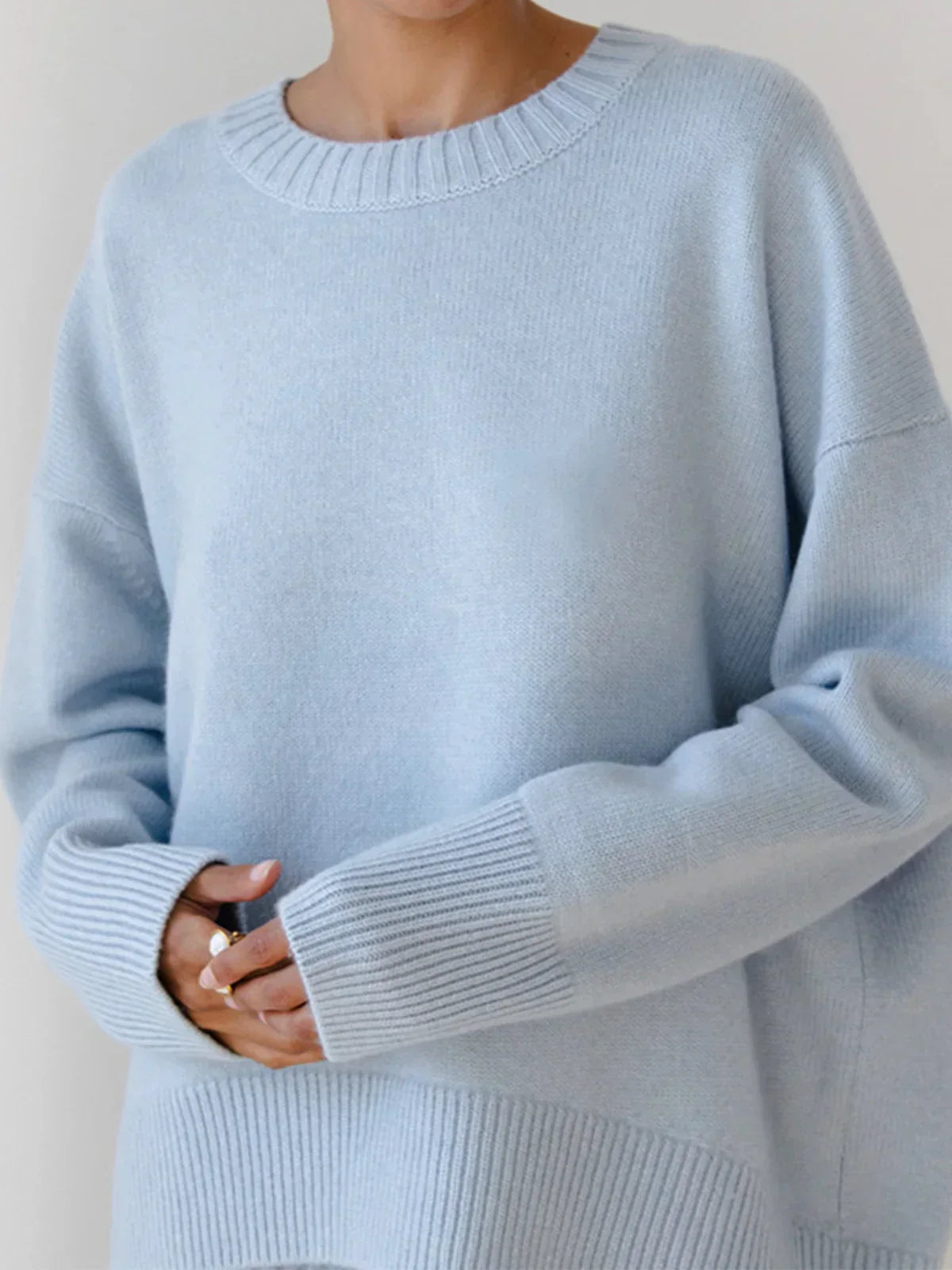 Linèa™ | Pull Oversize en Sucre Filé