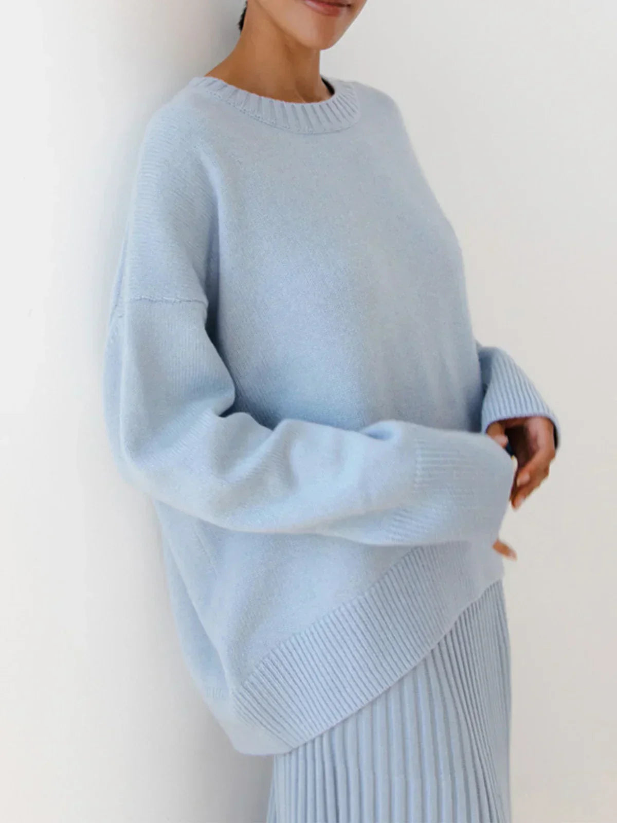 Linèa™ | Pull Oversize en Sucre Filé
