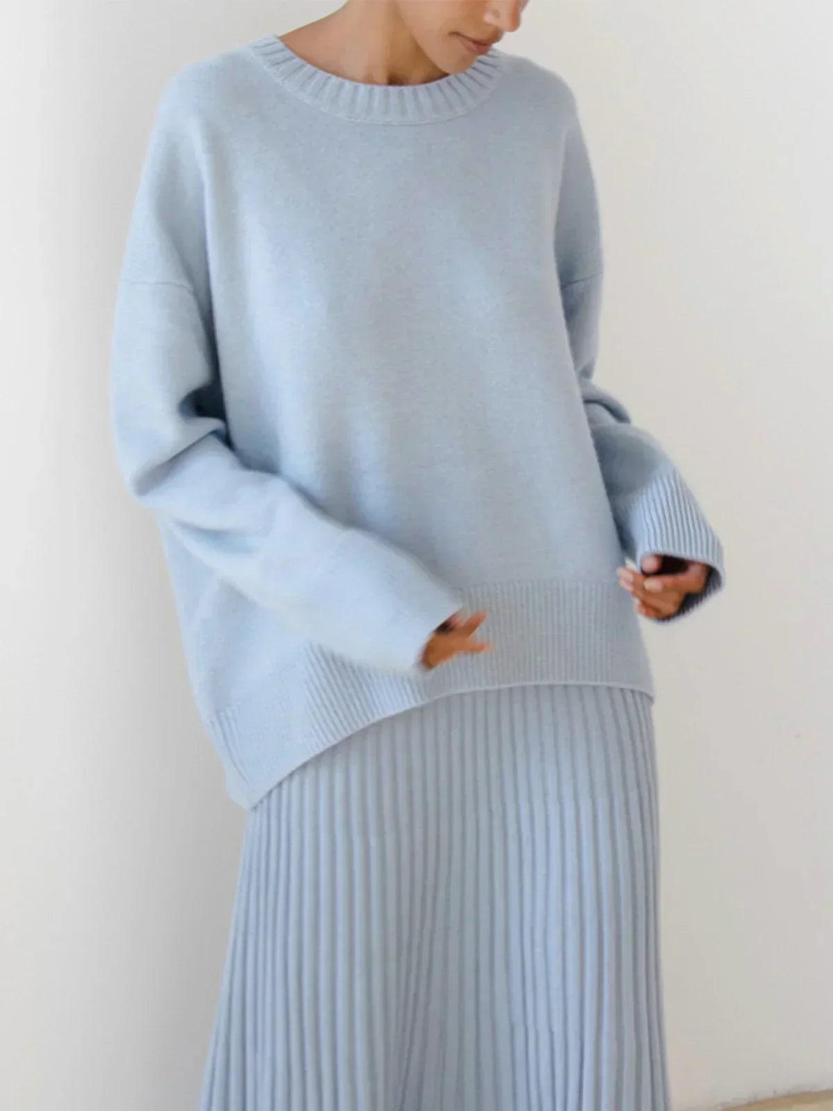 Linèa™ | Pull Oversize en Sucre Filé