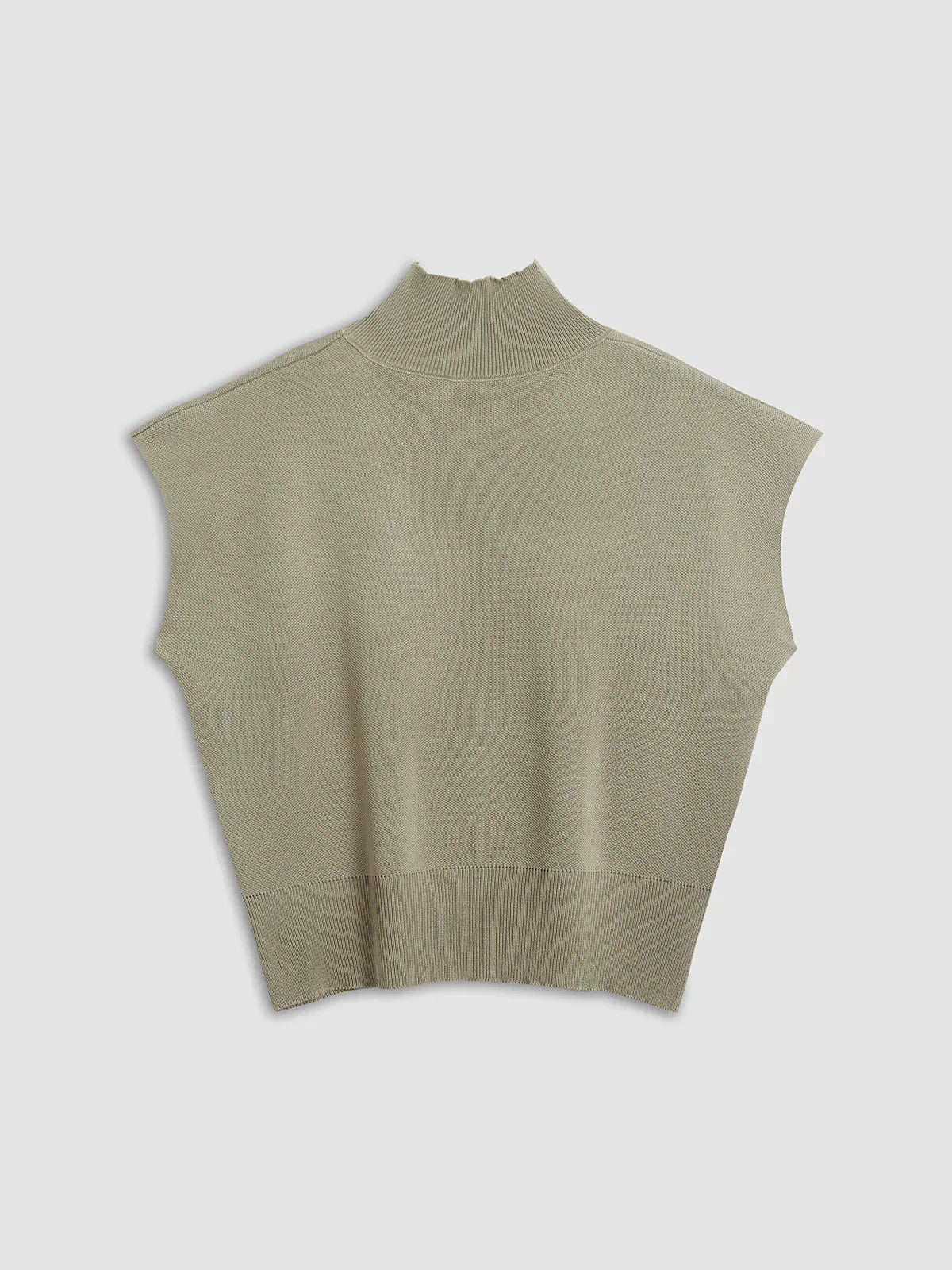 Linèa™ | Gilet en Pull Solide Décontracté