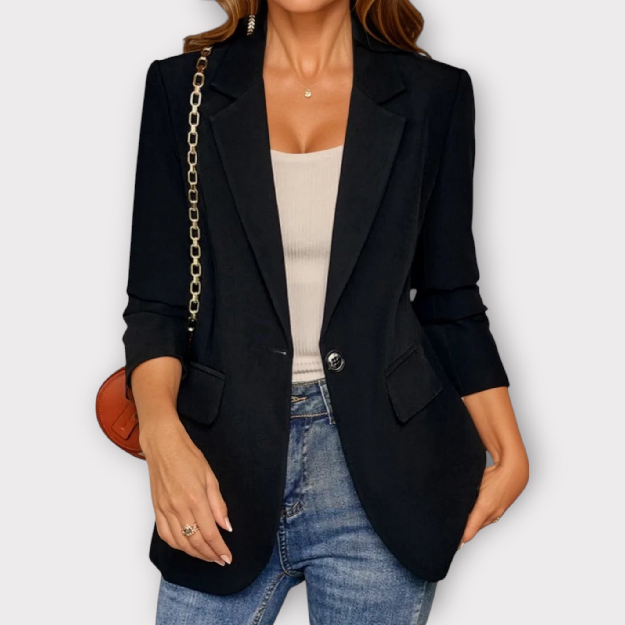 Linèa™ | Blazer Jacket Style Décontracté Tout-Match