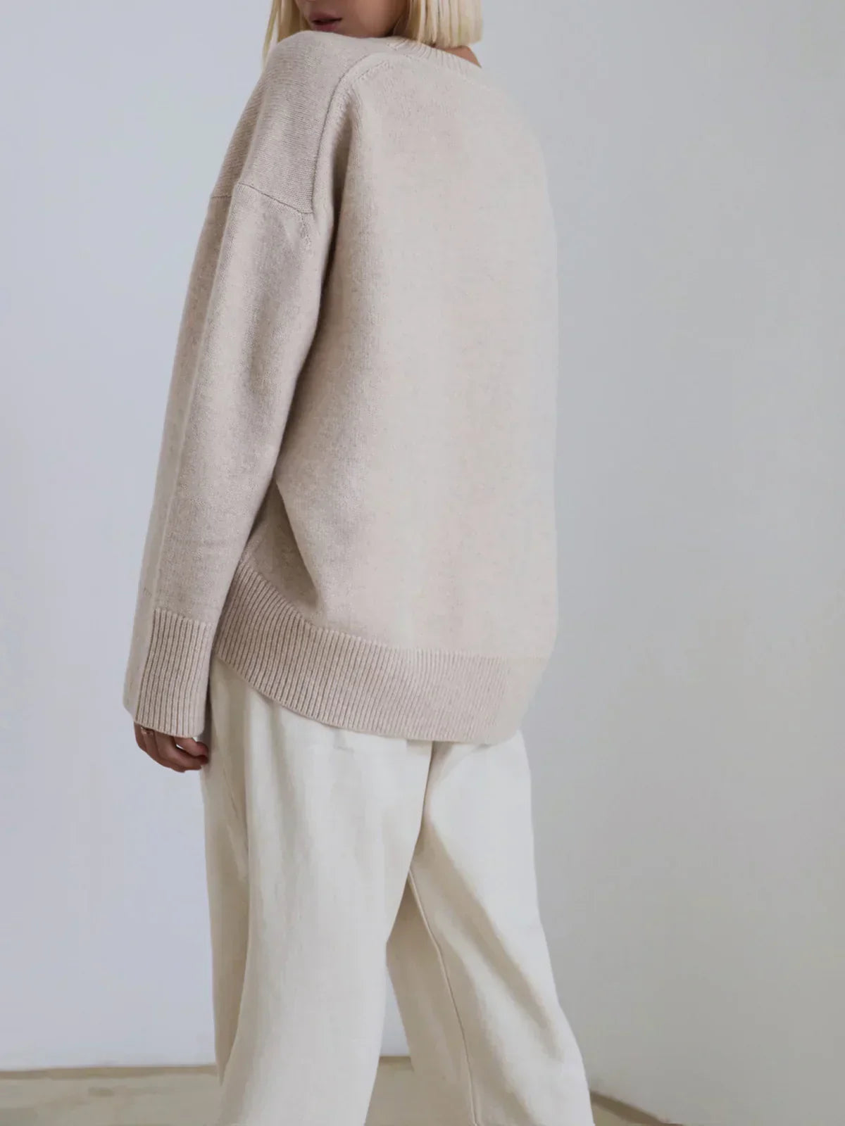 Linèa™ | Pull Oversize en Sucre Filé