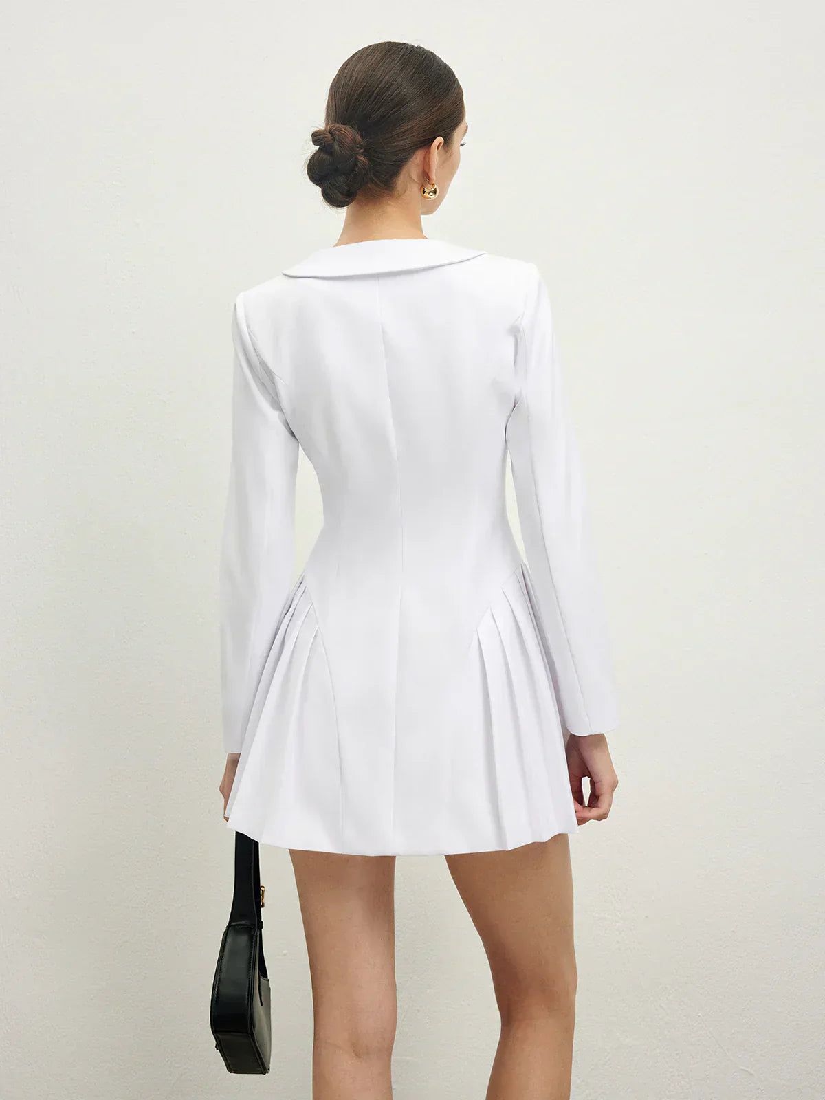 Linèa™ | Robe Corset Plissée à Revers
